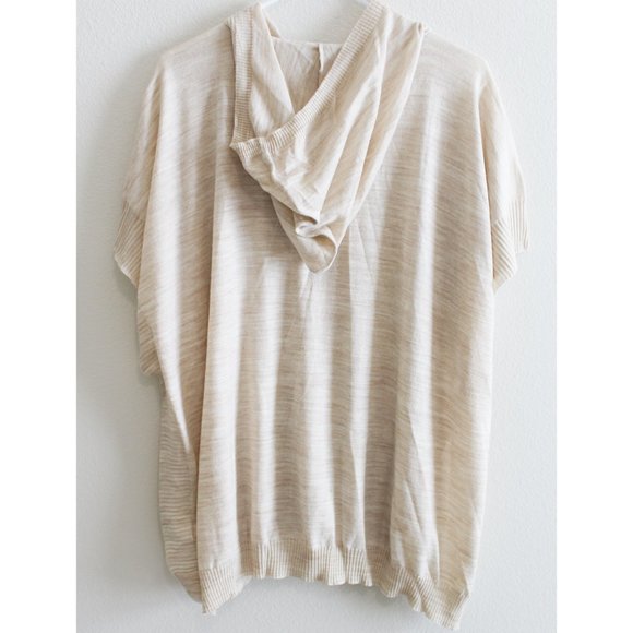 NWT LOFT Hoodie Poncho - Picture 6 of 6